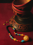 Multi-Stone Long Treasure Necklace