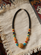 Multi-Stone Long Treasure Necklace