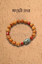 Inlaid Eye Totem Star-Moon Bodhi Bracelet